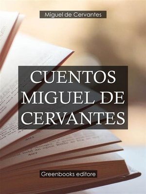 cover image of Cuentos Miguel de Cervantes